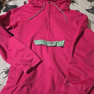 Columbia Fuchsia and Mint Women's Hoodie